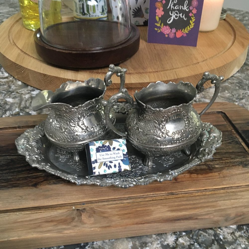 (3) Piece Set Sugar & Creamer